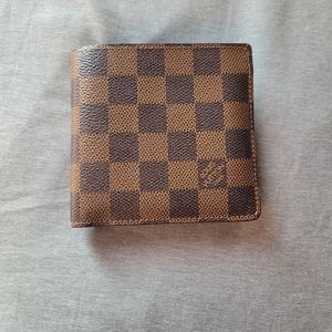 Louis vuitton men's wallet damier ebene